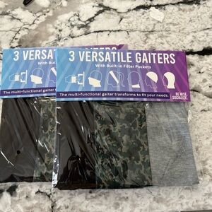 Versatile Gaiters- 2 packs of 3.